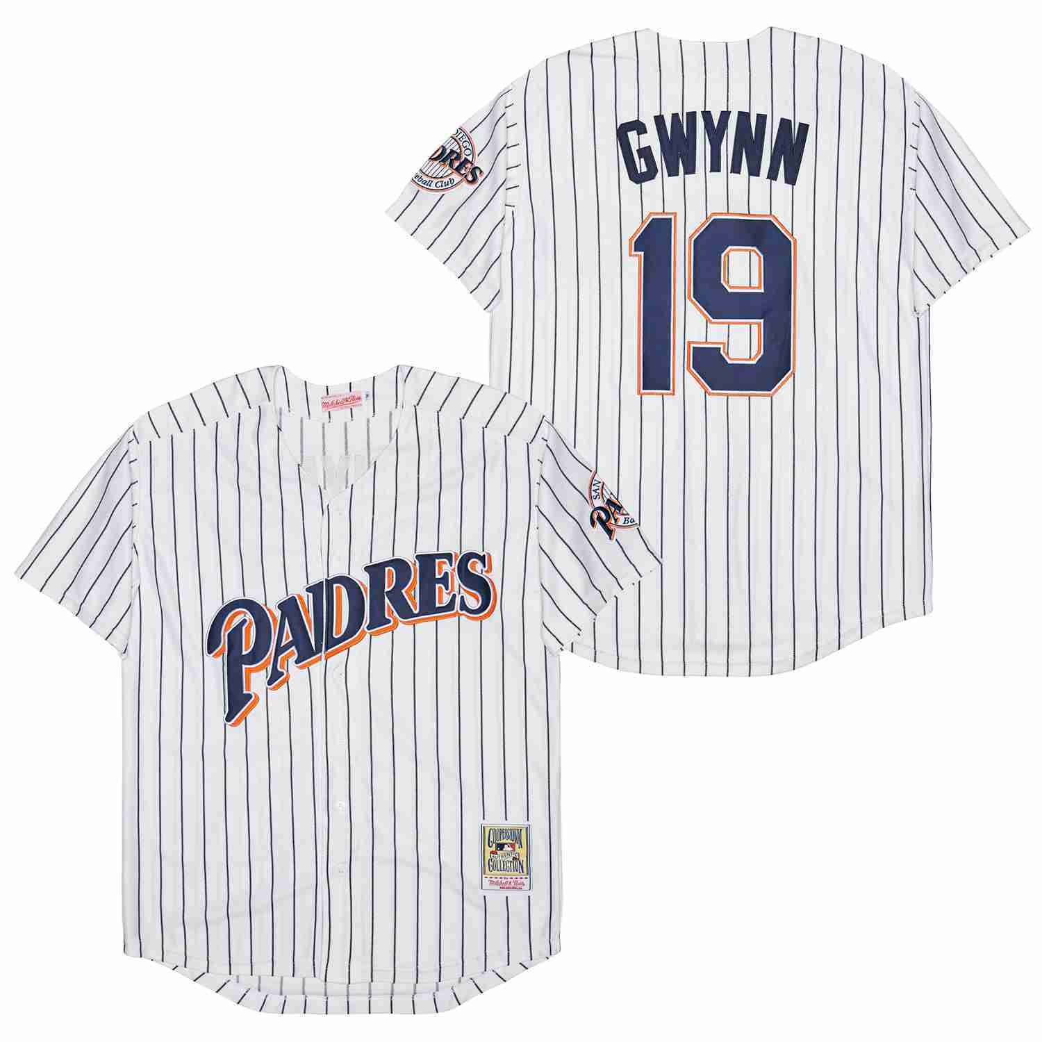 Mens #19 Tony Gwynn San Diego Padres Baseball Jersey
