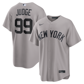 Aaron Judge New York Yankees Nike Road Replica Jersey - Gray