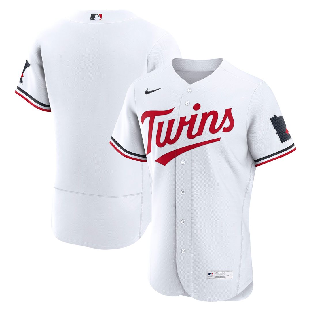 Minnesota Twins Nike Alternate Authentic Jersey - Cream