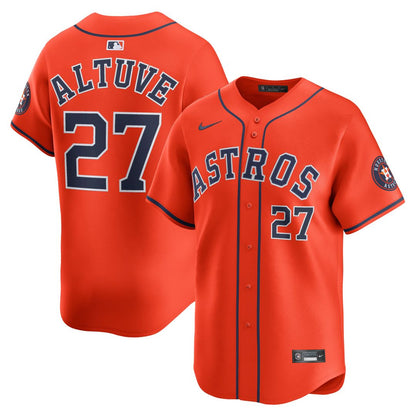 Jose Altuve Houston Astros Nike Road Limited Player Jersey - Gray
