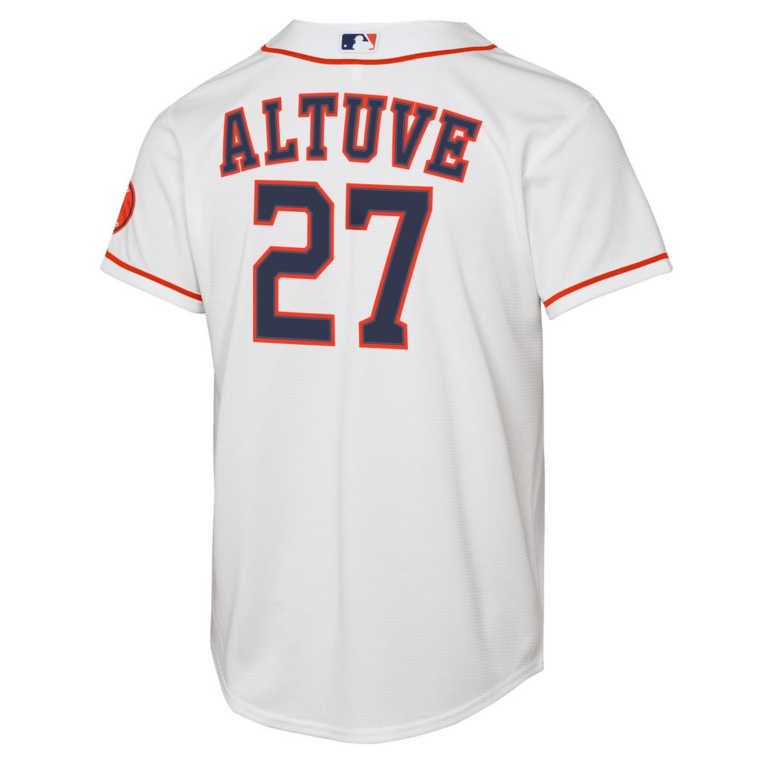 Jose Altuve Houston Astros Nike Youth Home Stadium Jersey - White