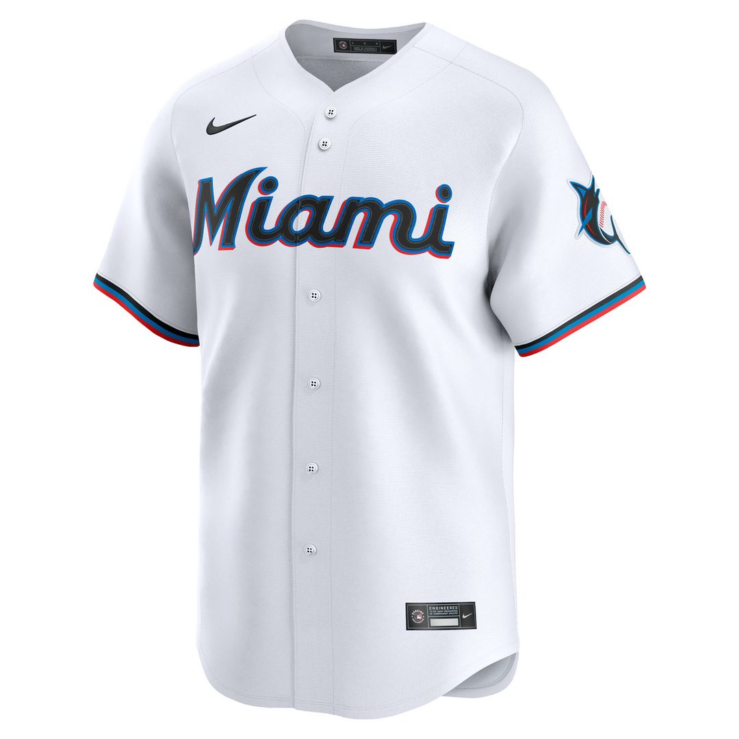 Miami Marlins Nike Home Limited Pick-A-Player Retired Roster Jersey - White