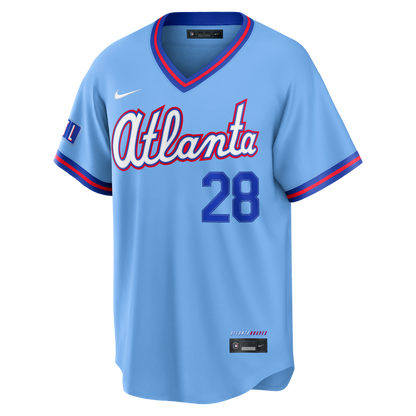 Matt Olson Atlanta Braves Nike 2026 City Connect Stadium Jersey - Powder Blue