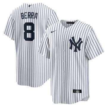 Yogi Berra New York Yankees Nike Home Retired Player Replica Jersey - White