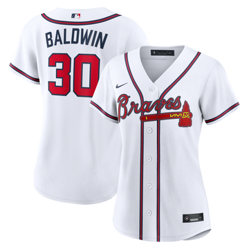 Drake Baldwin Atlanta Braves Nike Women's Home Replica Jersey - White