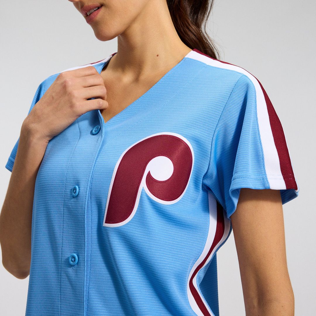 Ryan Howard Philadelphia Phillies Nike Women's Replica Jersey - Light Blue