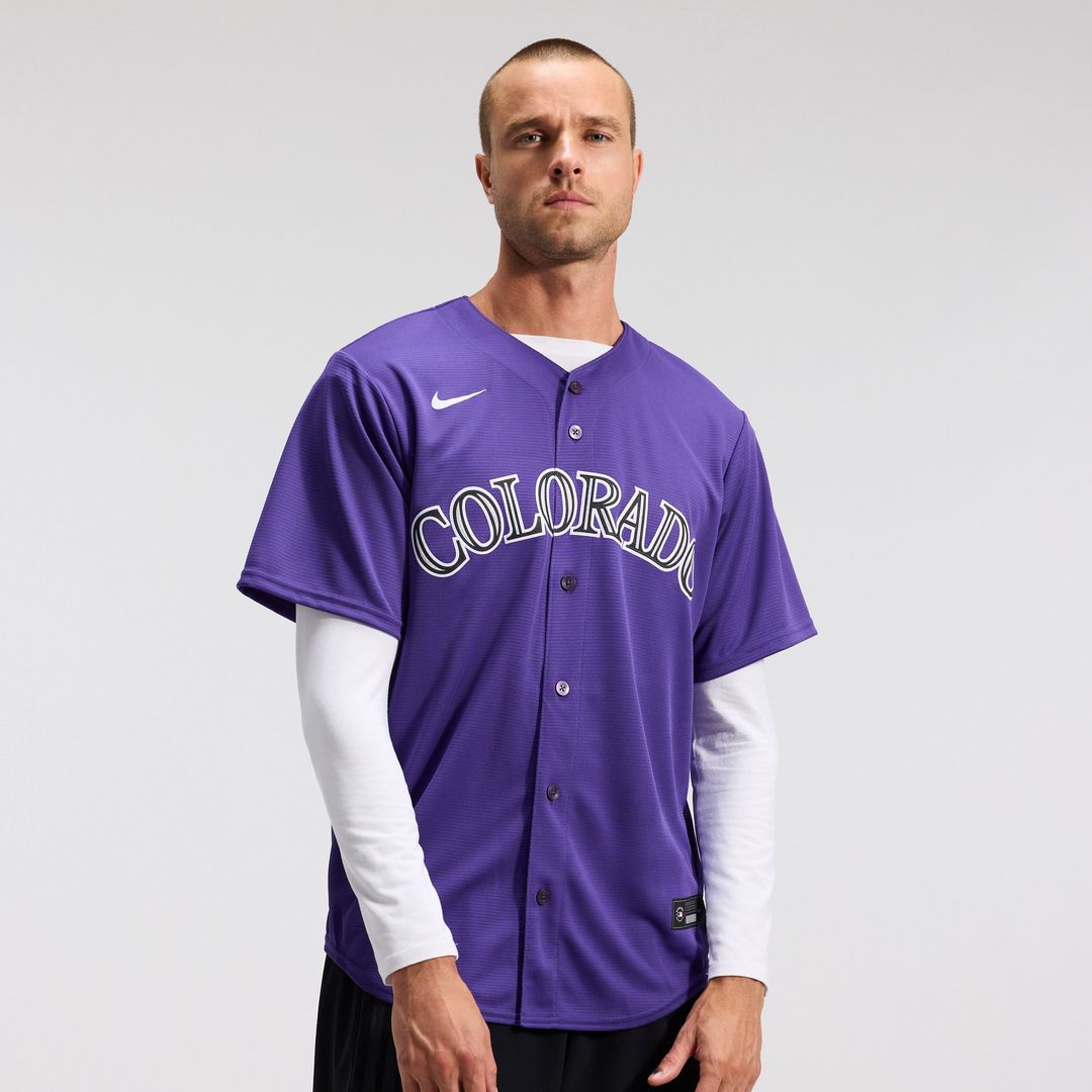 Colorado Rockies Nike Home Replica Team Jersey - White
