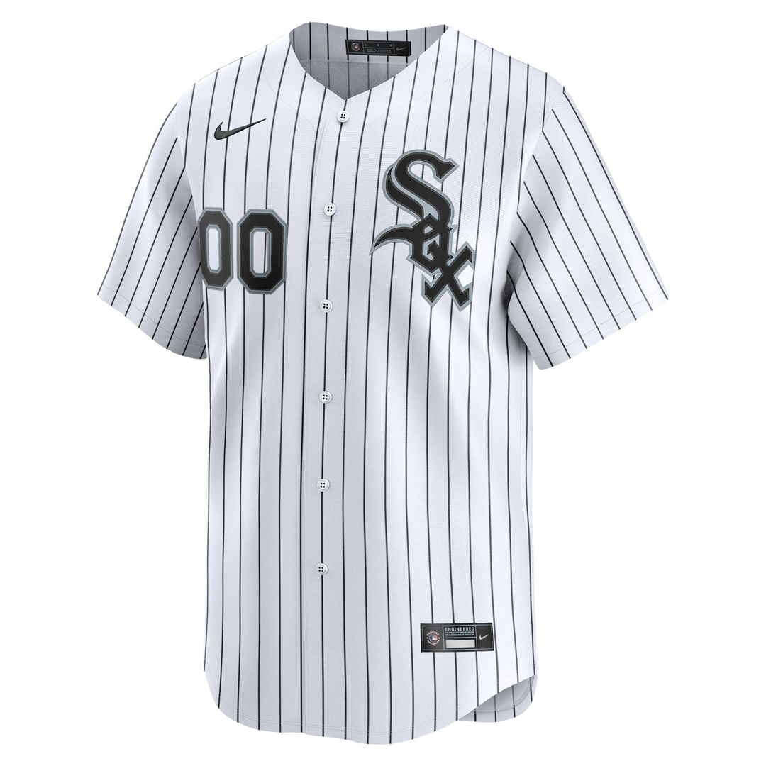 Chicago White Sox Nike Youth Home Custom Limited Jersey - White