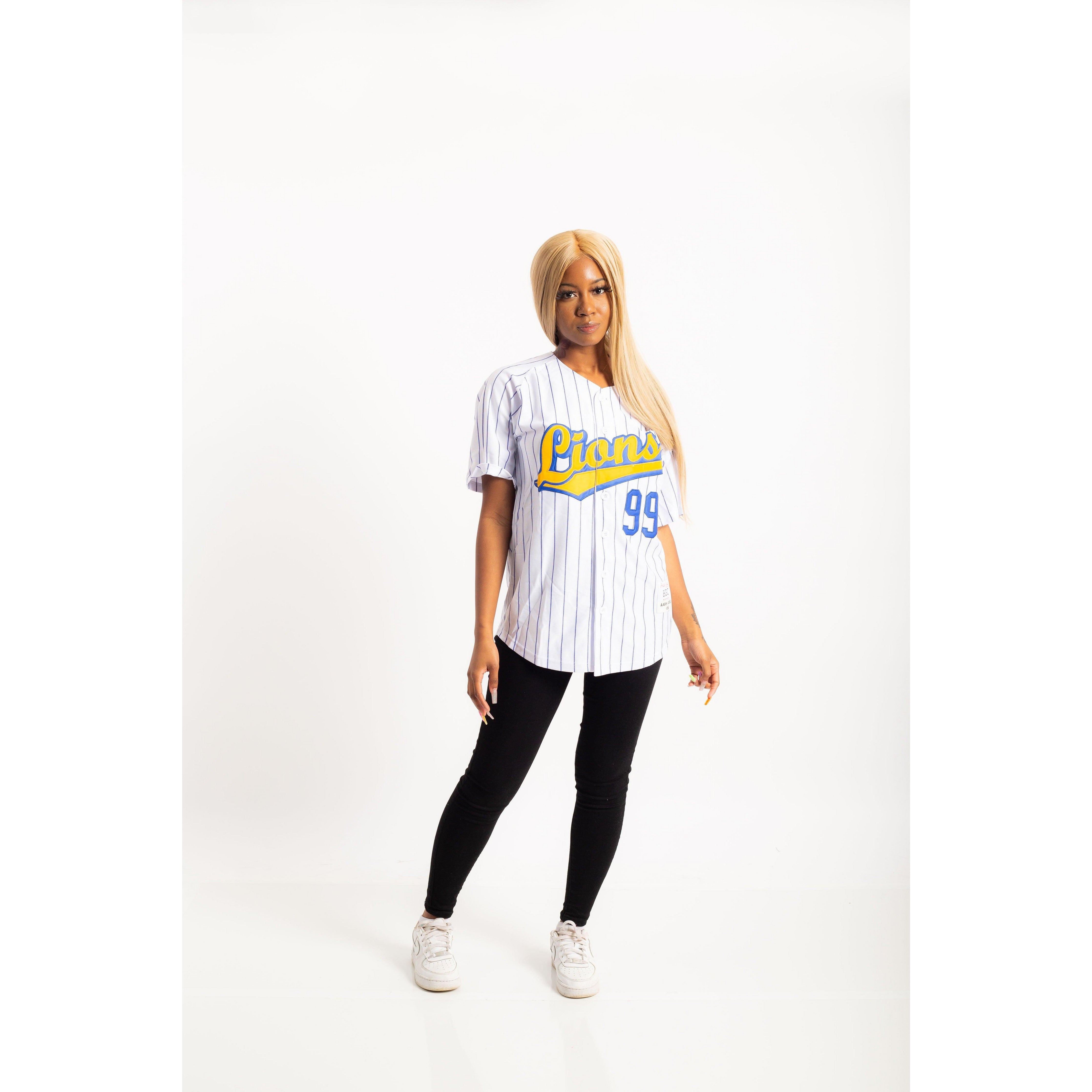 AARON JUDGE LIONS HS JERSEY (WHITE)