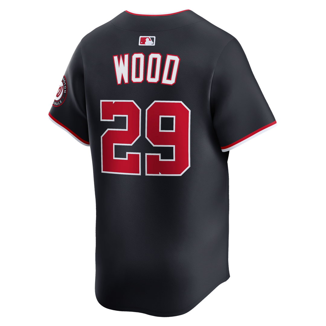 James Wood Washington Nationals Nike Alternate Limited Player Jersey - Navy