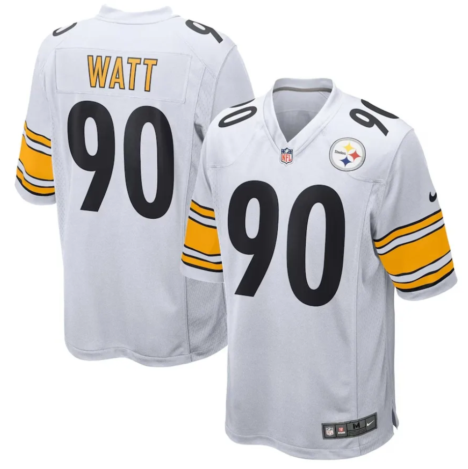 Pittsburgh Steelers Game Road Jersey  - TJ Watt