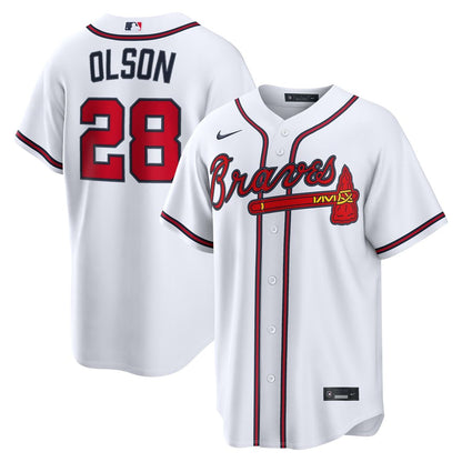 Matt Olson Atlanta Braves Nike Home Replica Jersey - White