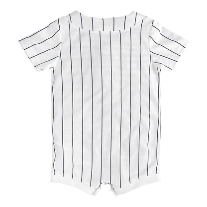 Milwaukee Brewers Nike Newborn & Infant Alternate Replica Romper Jersey - White