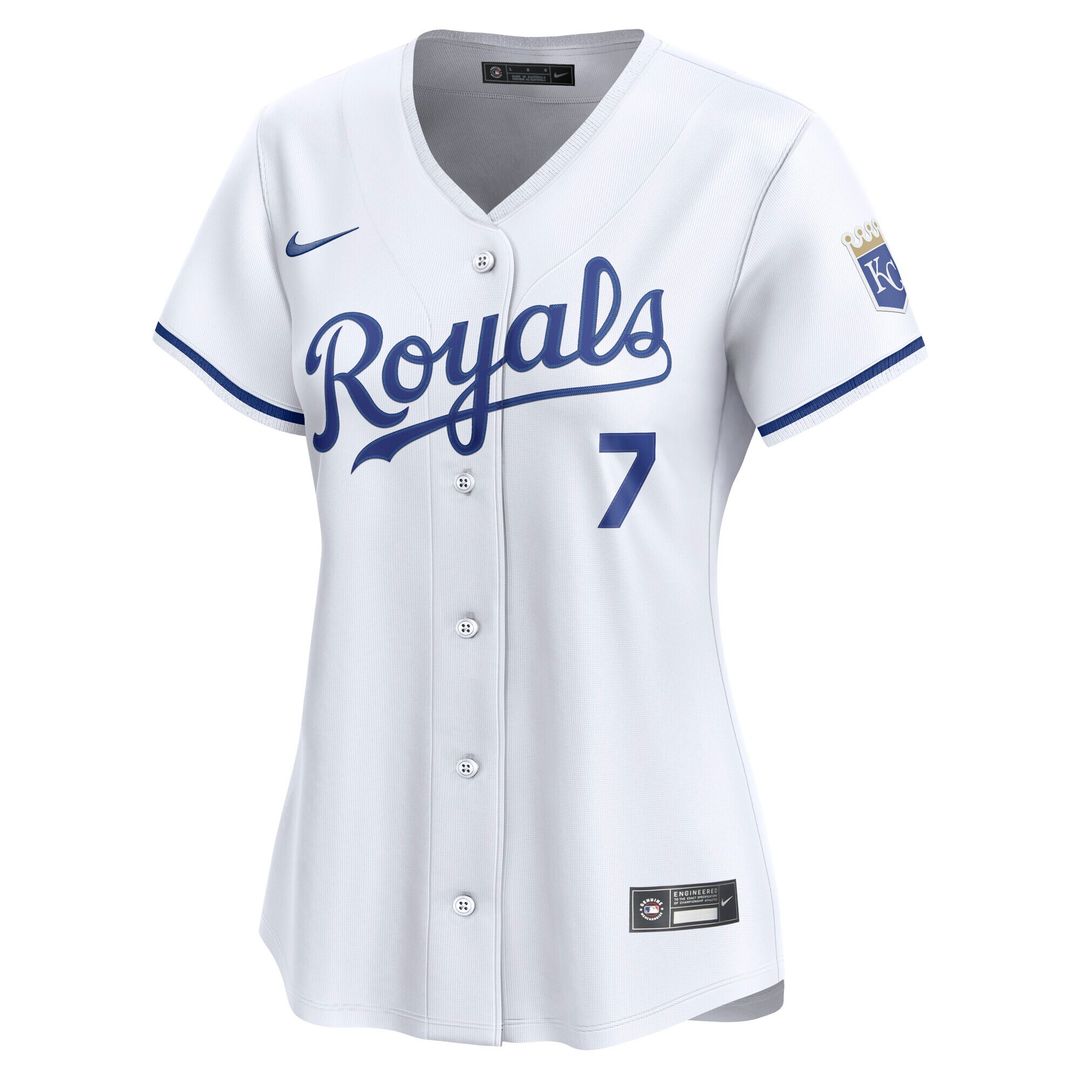 Bobby Witt Jr. Kansas City Royals Nike Women's Home Limited Player Jersey - White