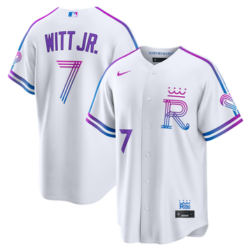 Bobby Witt Jr. Kansas City Royals Nike 2026 City Connect Stadium Jersey - White