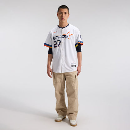 Jose Altuve Houston Astros Nike 2025 City Connect Limited Player Jersey - White