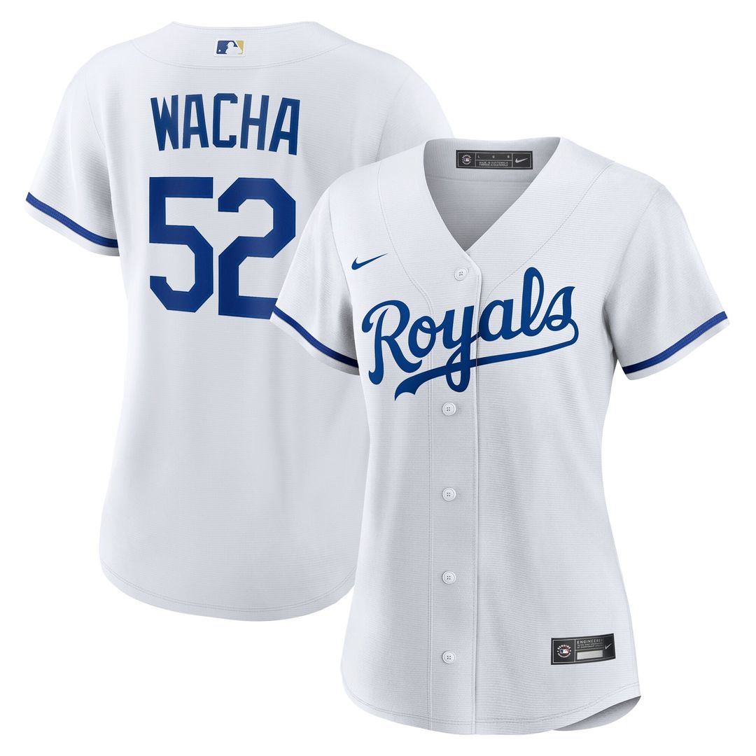 Michael Wacha Kansas City Royals Nike Women's Home Replica Jersey - White