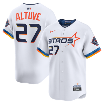 Jose Altuve Houston Astros Nike 2025 City Connect Limited Player Jersey - White