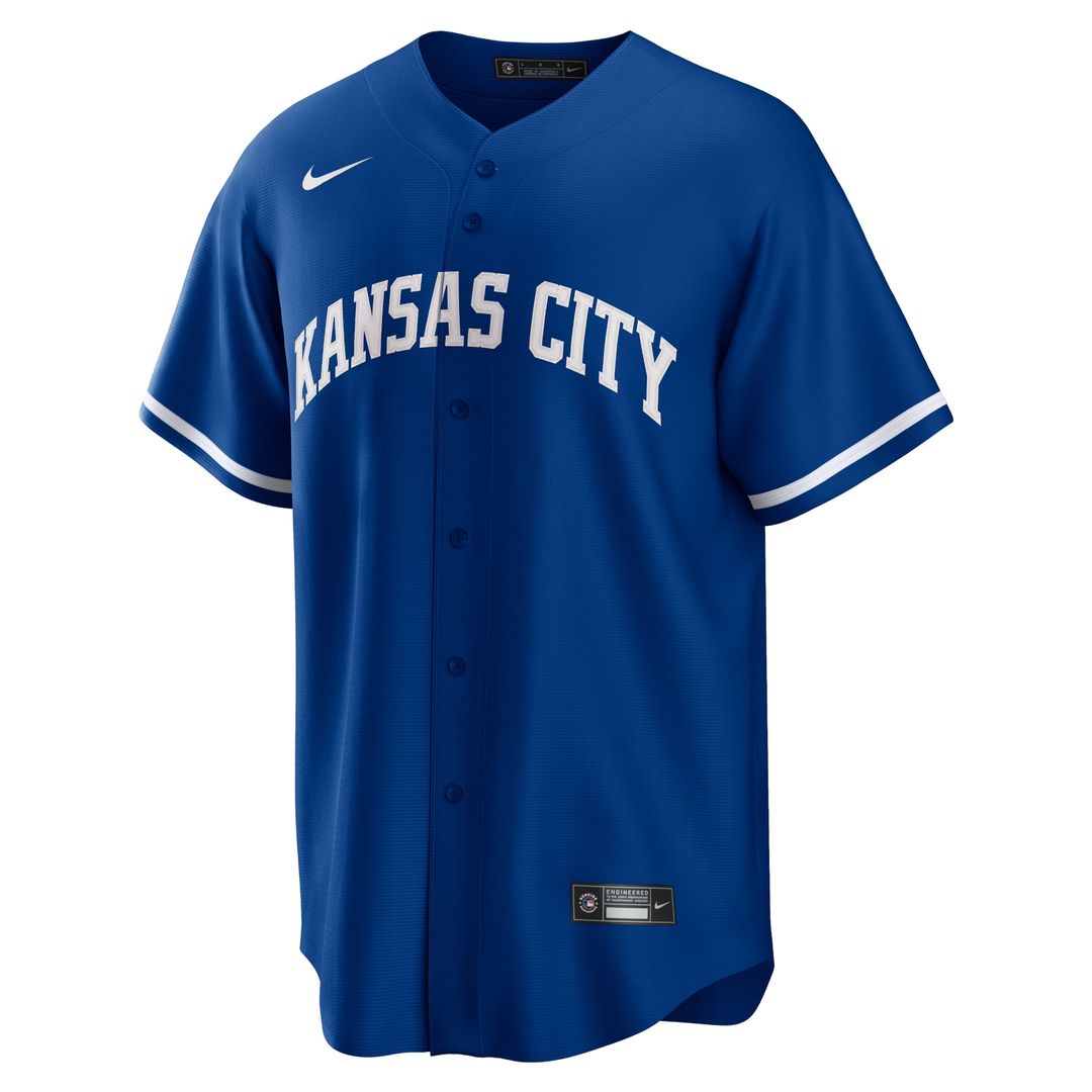 Bo Jackson Kansas City Royals Nike Alternate 2 Replica Jersey - Rush Blue