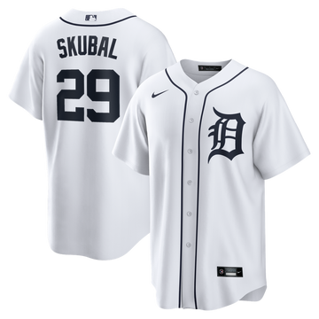 Tarik Skubal Detroit Tigers Nike Home Replica Jersey - White