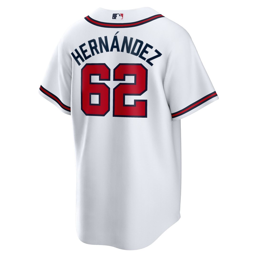 Daysbel Hernandez Atlanta Braves Nike Home Replica Jersey - White