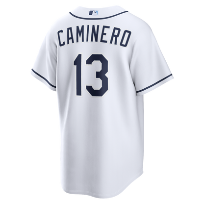 Junior Caminero Tampa Bay Rays Nike Home Replica Jersey - White