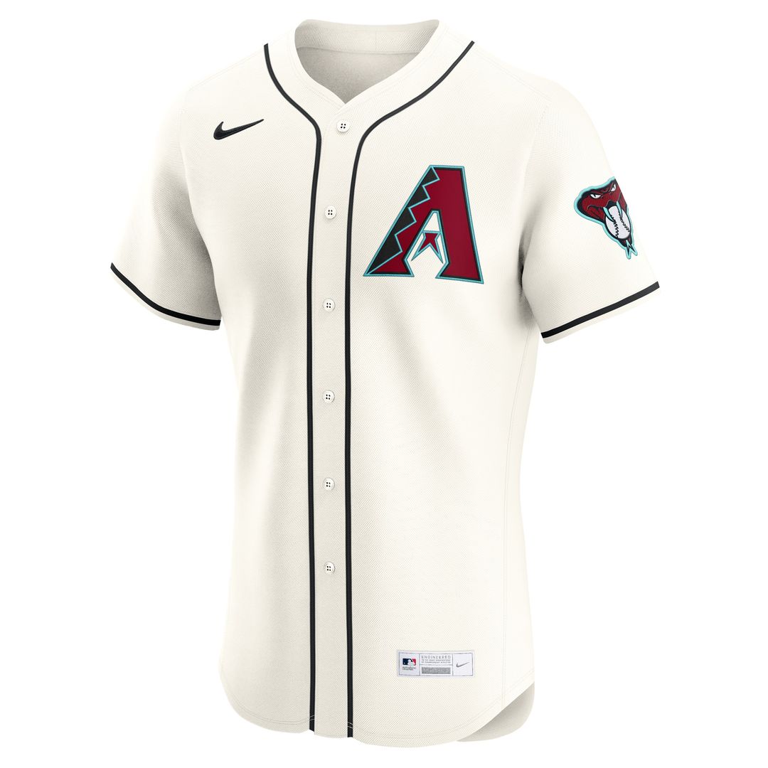 Ketel Marte Arizona Diamondbacks Nike Home Elite Jersey - Cream