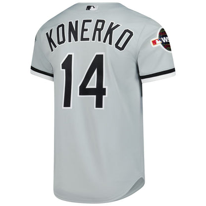 Paul Konerko Chicago White Sox Mitchell & Ness 2005 Cooperstown Collection Authentic Jersey - Gray