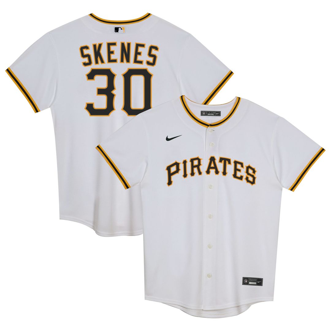 Paul Skenes Pittsburgh Pirates Nike Preschool Home Replica Player Jersey - White