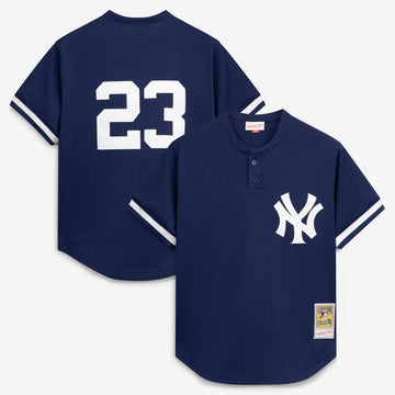 Don Mattingly New York Yankees Mitchell & Ness Authentic Batting Practice Jersey - Navy