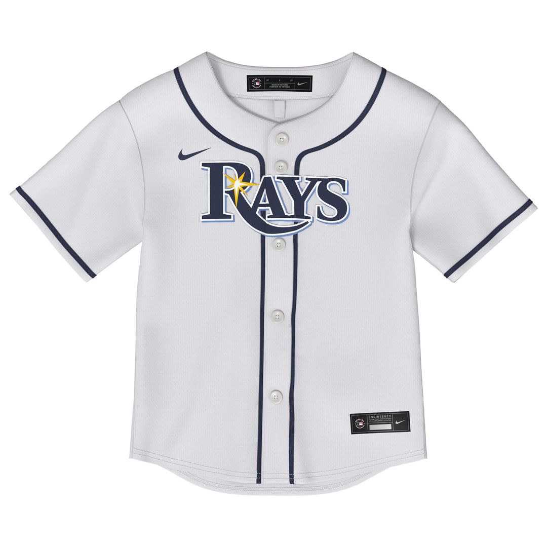 Tampa Bay Rays Toddler Home Replica Jersey - White