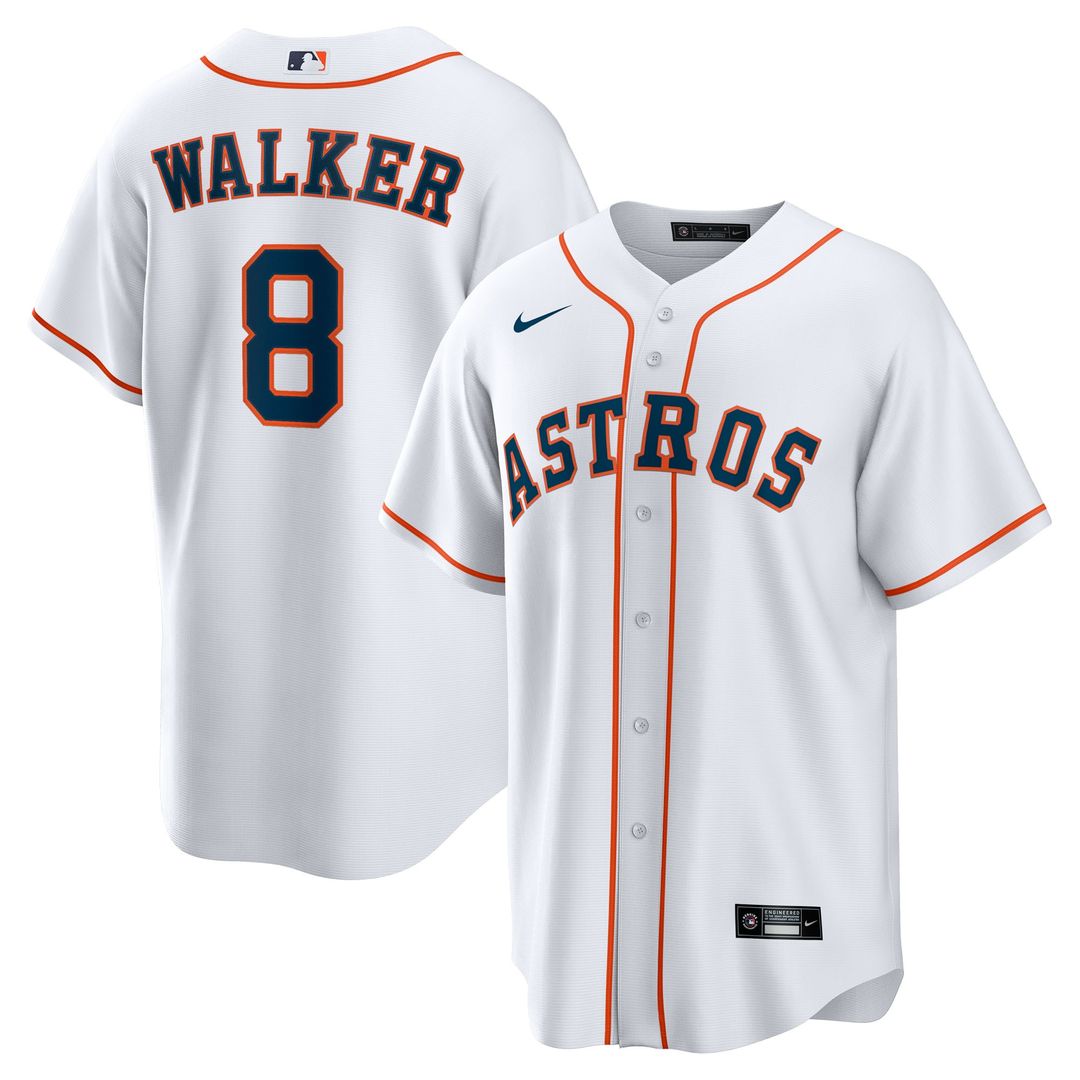 Christian Walker Houston Astros Nike Home Replica Jersey - White
