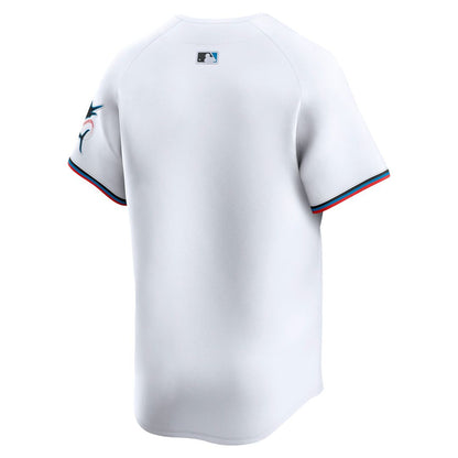Miami Marlins Nike Home Replica Team Jersey - White
