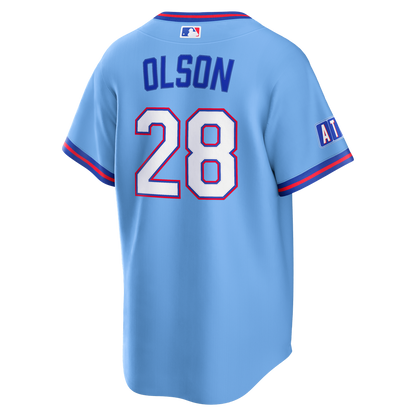 Matt Olson Atlanta Braves Nike 2026 City Connect Stadium Jersey - Powder Blue