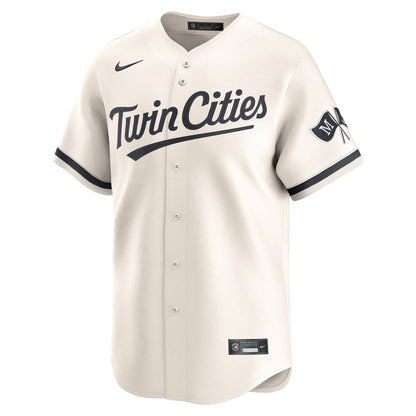 Minnesota Twins Nike Alternate Limited Jersey - Cream