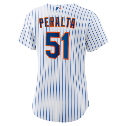 Freddy Peralta New York Mets Nike Women's Home Replica Jersey - White