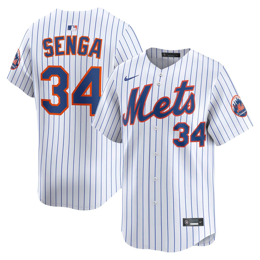 Kodai Senga New York Mets Nike Home Limited Player Jersey - White