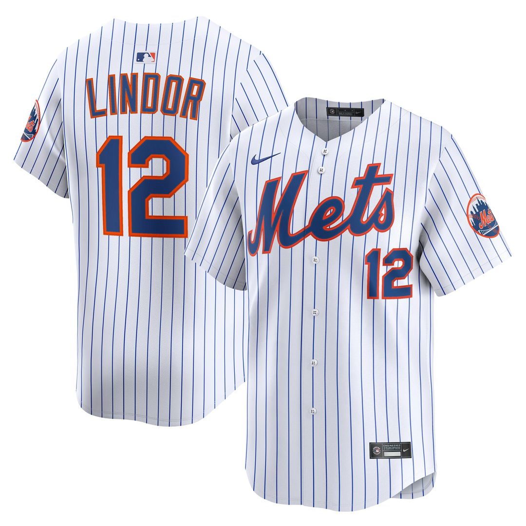 Francisco Lindor New York Mets Nike Alternate Limited Jersey - Black