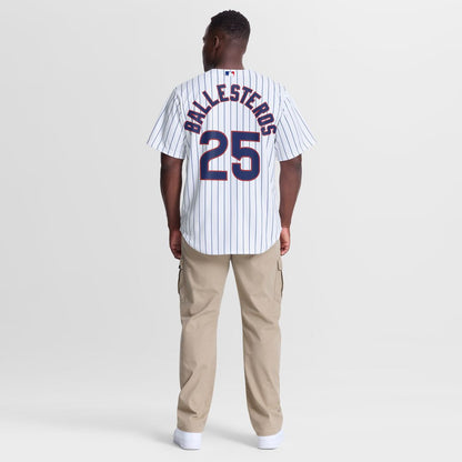 Moisés Ballesteros Chicago Cubs Nike Home Replica Jersey - White