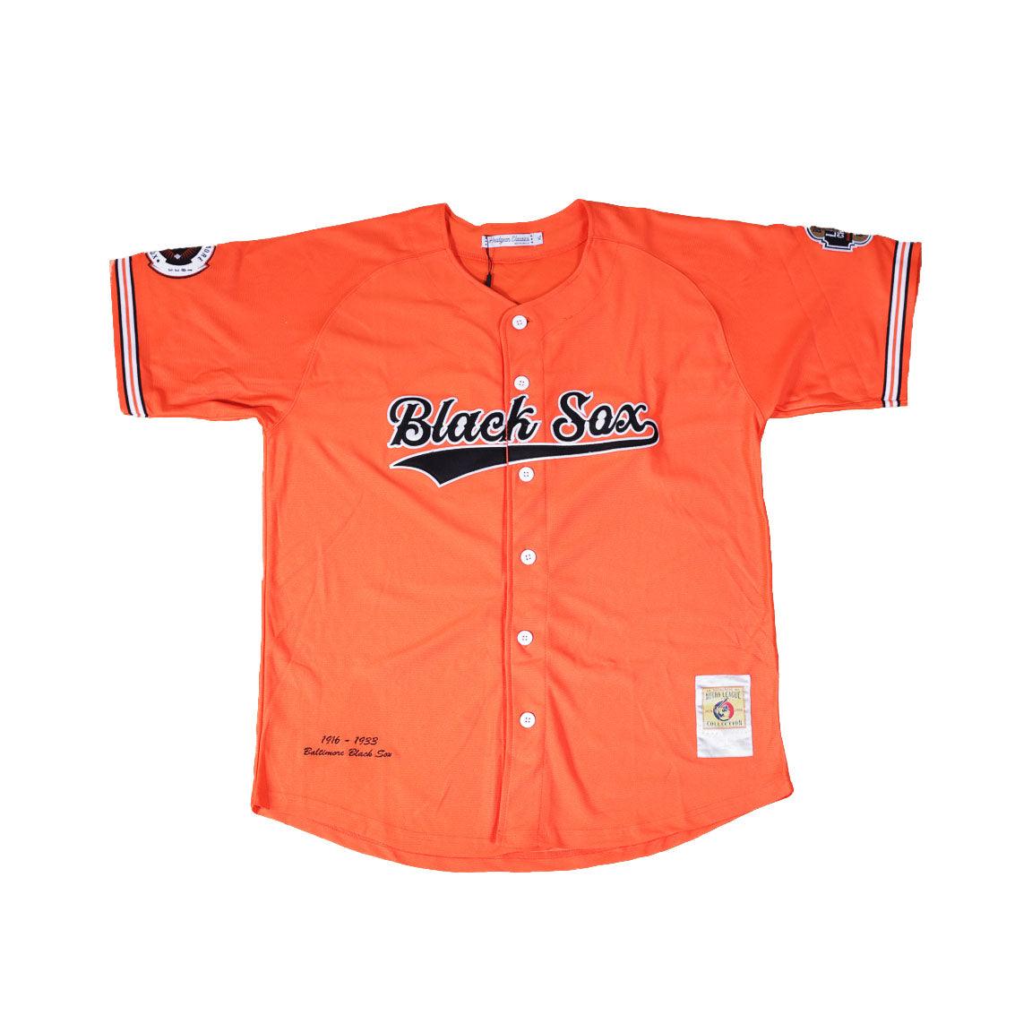 BLACK SOX NL BASEBALL JERSEY (ORANGE)