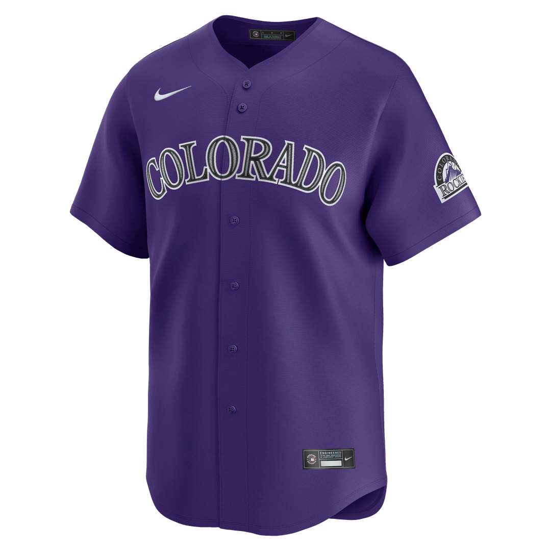 Colorado Rockies Nike Home Limited Jersey - White
