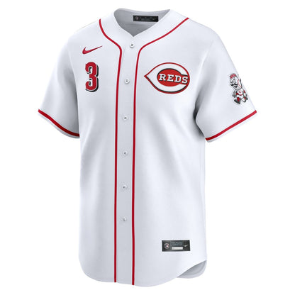 Ke'Bryan Hayes Cincinnati Reds Nike Home Limited Player Jersey - White