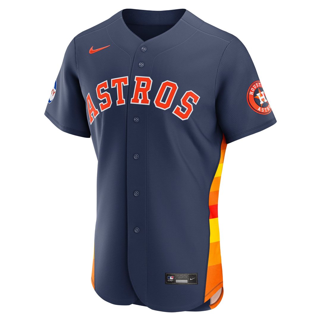 Houston Astros Nike Alternate 2 Authentic Jersey - Navy