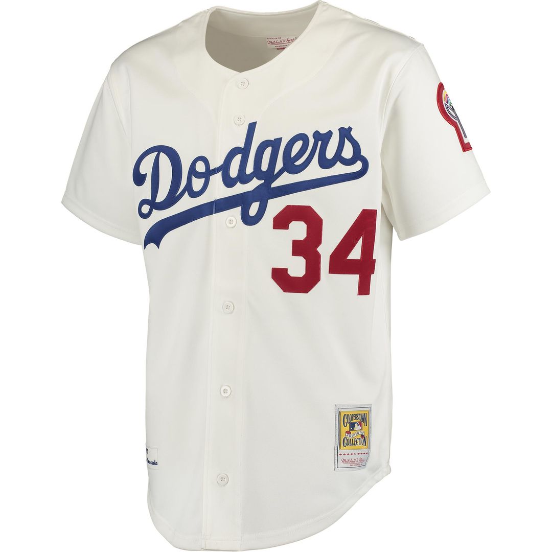 Fernando Valenzuela Los Angeles Dodgers Mitchell & Ness Authentic Jersey - White