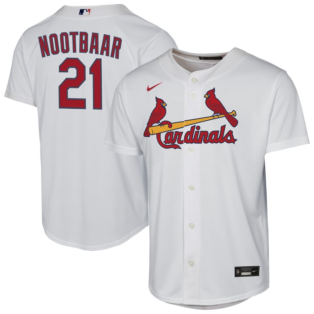 Lars Nootbaar St. Louis Cardinals Nike Youth Home Replica Player Jersey - White