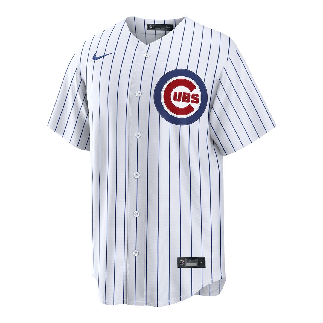 Moisés Ballesteros Chicago Cubs Nike Home Replica Jersey - White