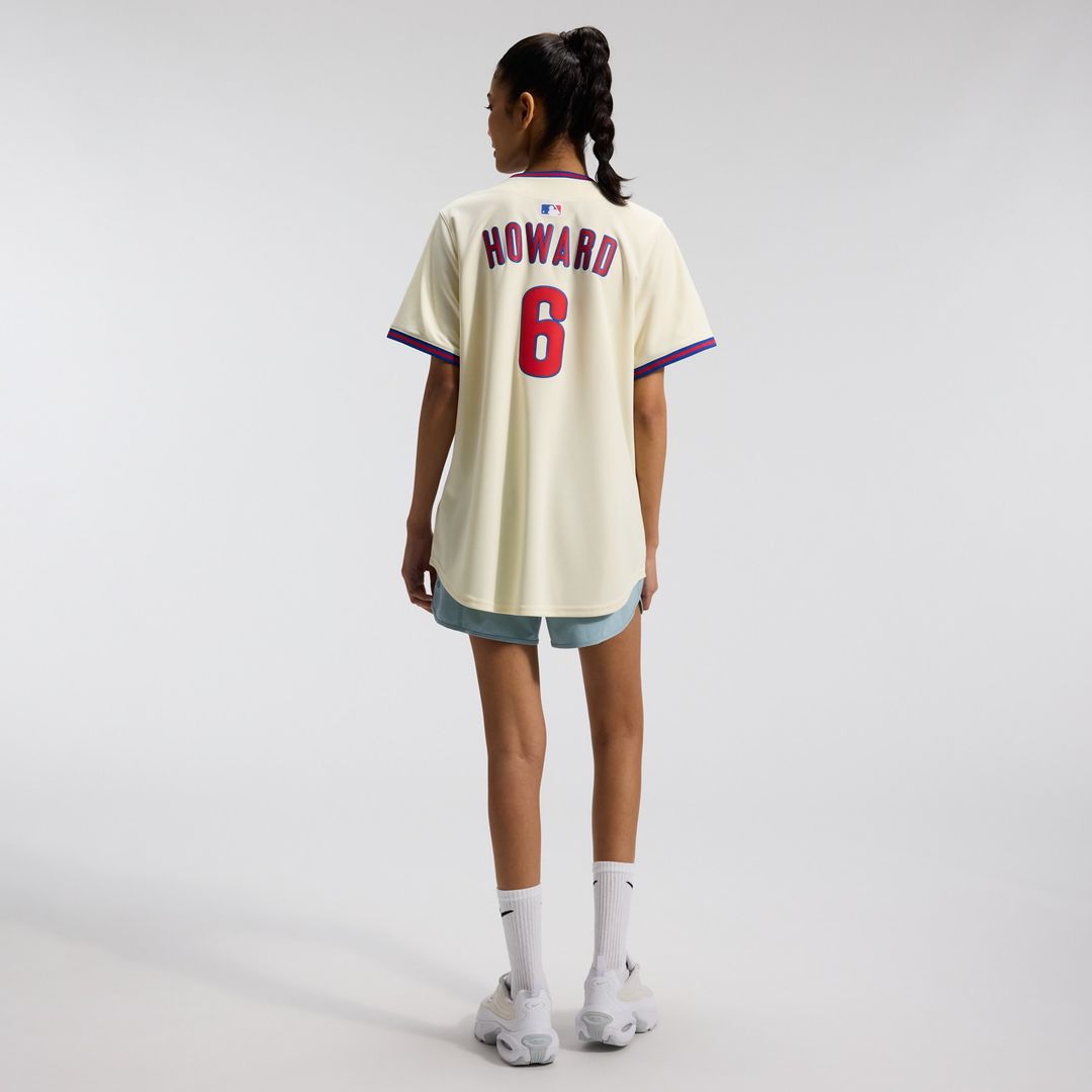 Ryan Howard Philadelphia Phillies Nike Women's Alternate 2 Limited Jersey – Cream