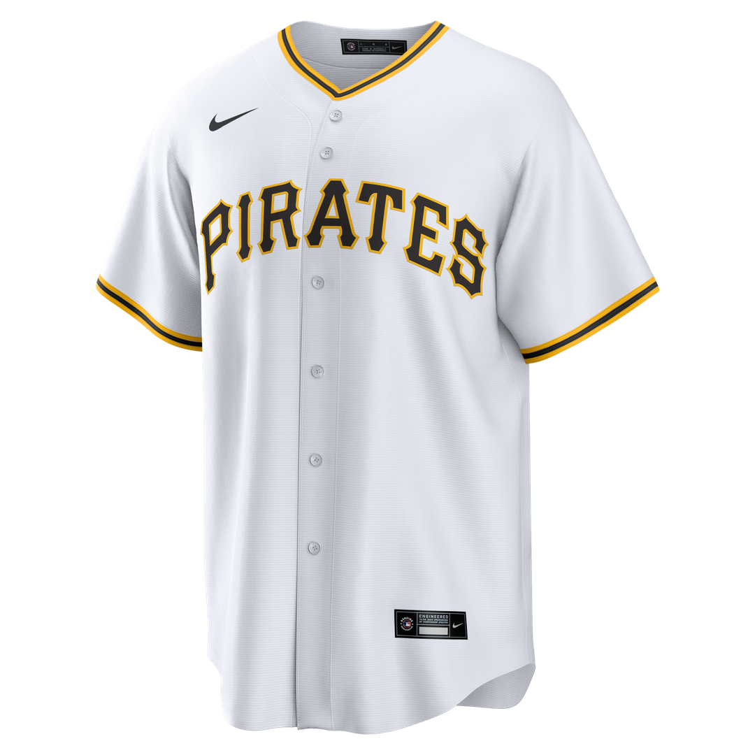 Konnor Griffin Pittsburgh Pirates Nike Home Replica Jersey - White