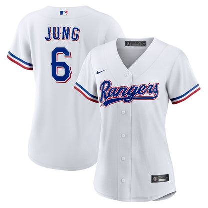 Josh Jung Texas Rangers Nike Women's Home Replica Jersey - White