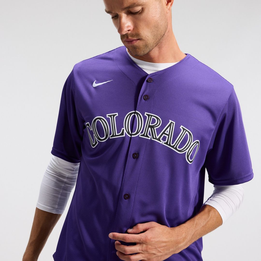 Colorado Rockies Nike Home Replica Team Jersey - White